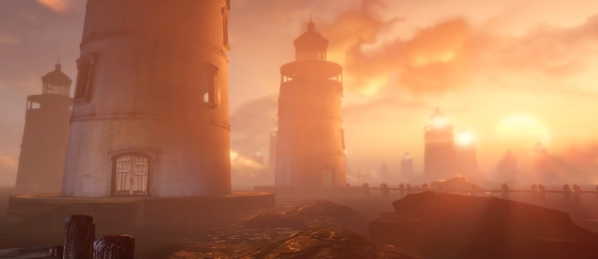 Faros, puertas a otros mundos (BioShock Infinite, 2013 y 2016).)